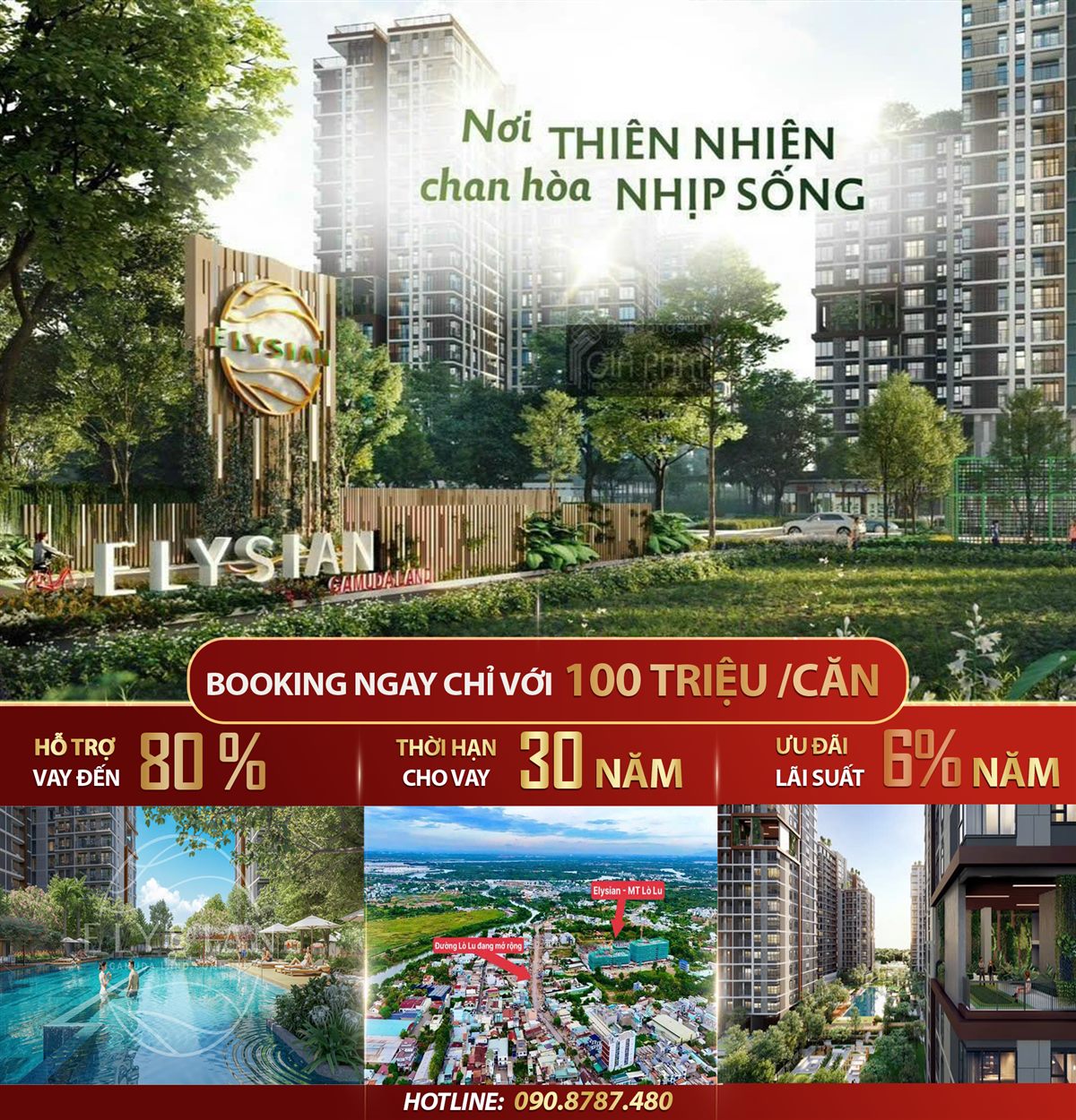 Chiến dịch quảng cáo dự án Elysian Gamuda Land